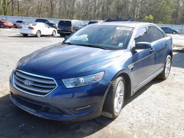 1FAHP2E87GG143530 - 2016 FORD TAURUS SEL BLUE photo 2