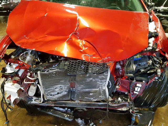 5Y2SL62843Z481537 - 2003 PONTIAC VIBE ORANGE photo 7