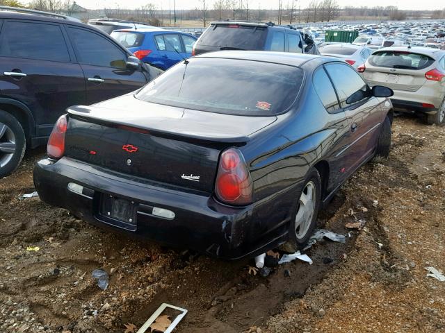 2G1WX12K039143446 - 2003 CHEVROLET MONTE CARL BLACK photo 4