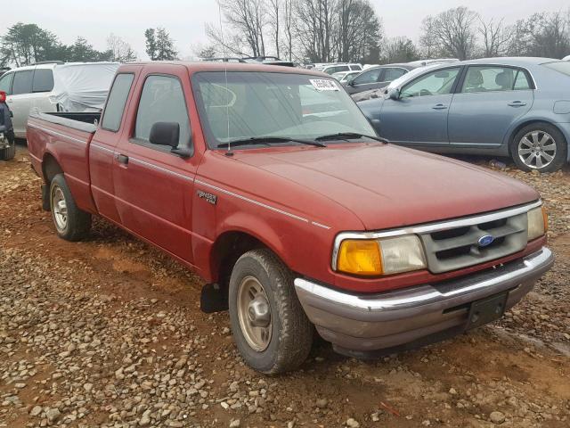 1FTCR14X3VTA15520 - 1997 FORD RANGER SUP RED photo 1