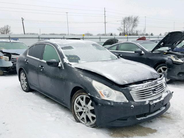 JNKCV61F99M052087 - 2009 INFINITI G37 BLACK photo 1