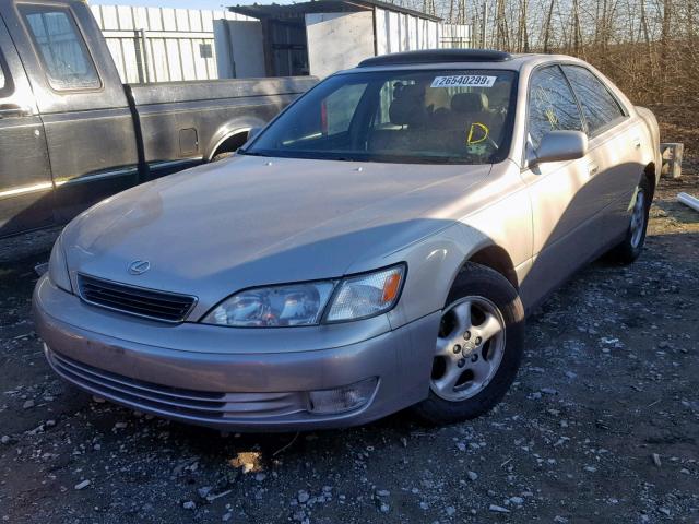 JT8BF22G1V5009182 - 1997 LEXUS ES 300 BEIGE photo 2