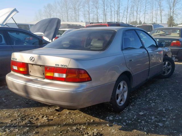 JT8BF22G1V5009182 - 1997 LEXUS ES 300 BEIGE photo 4