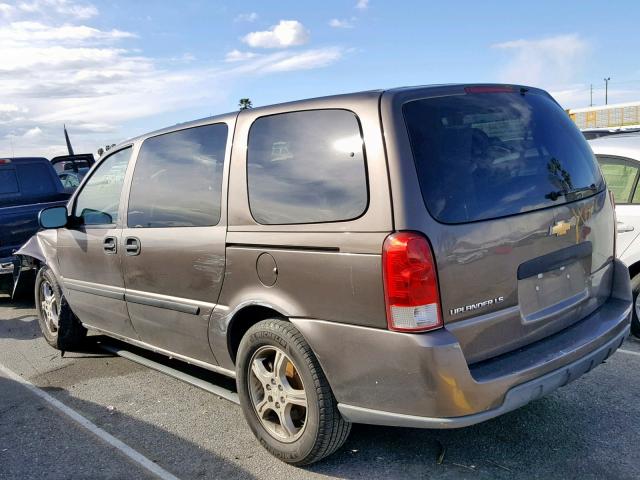 1GNDV23118D189207 - 2008 CHEVROLET UPLANDER L Qəhvəyi foto 3