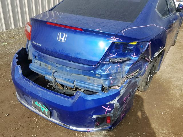 1HGCT1B38EA008884 - 2014 HONDA ACCORD LX- BLUE photo 9