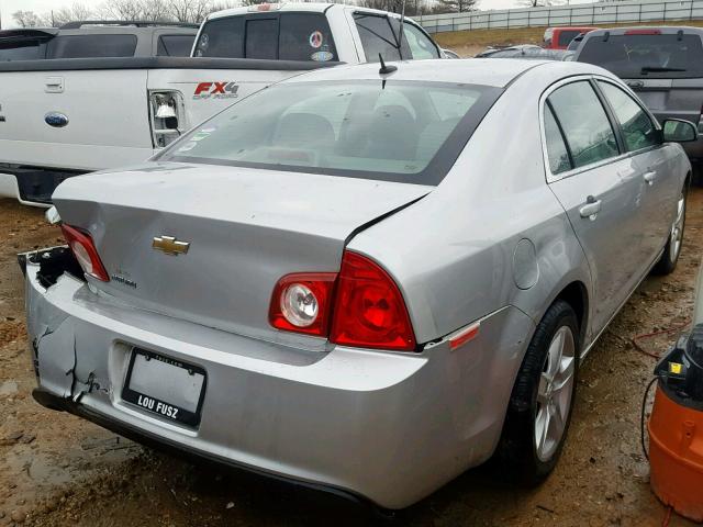 1G1ZB5E1XBF243467 - 2011 CHEVROLET MALIBU LS SILVER photo 4