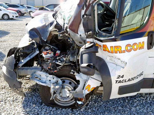 3C6TRVDG8HE528581 - 2017 RAM PROMASTER 白色 照片 10