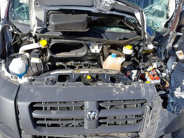 3C6TRVDG8HE528581 - 2017 RAM PROMASTER 白色 照片 7
