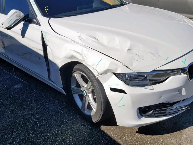 WBA3C1C58DF444177 - 2013 BMW 328 I SULE WHITE photo 9