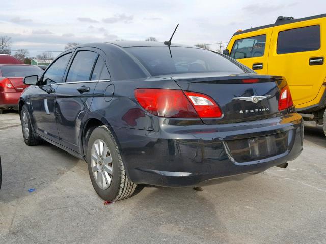 1C3CC4FB9AN207466 - 2010 CHRYSLER SEBRING TO BLACK photo 3