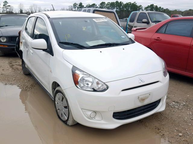 ML32A3HJ0FH042136 - 2015 MITSUBISHI MIRAGE DE WHITE photo 1