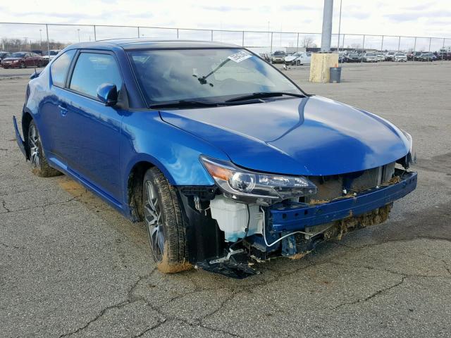 JTKJF5C79E3076761 - 2014 TOYOTA SCION TC ლურჯი ფოტო 1