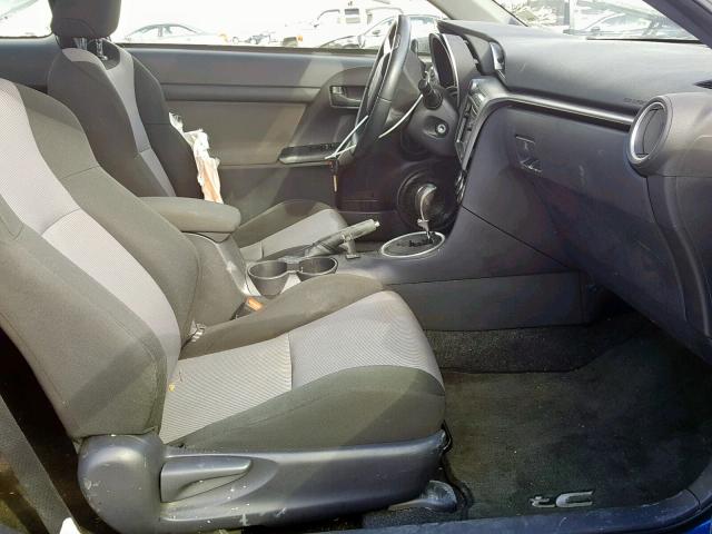 JTKJF5C79E3076761 - 2014 TOYOTA SCION TC ლურჯი ფოტო 5