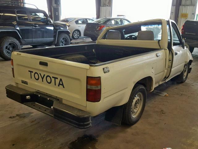 4TARN81A8RZ220943 - 1994 TOYOTA PICKUP 1/2 WHITE photo 4