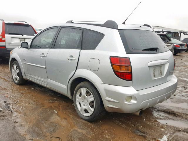 5Y2SL63845Z402479 - 2005 PONTIAC VIBE SILVER photo 3