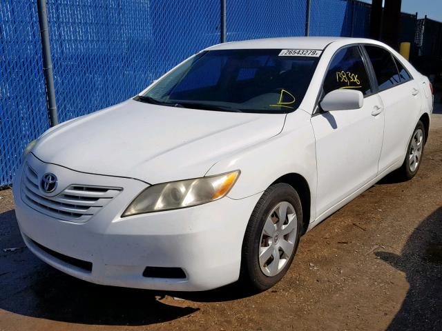 4T1BE46K08U757278 - 2008 TOYOTA CAMRY CE WHITE photo 2