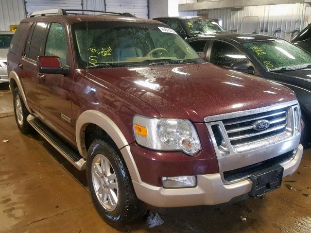 1FMEU74836UA94293 - 2006 FORD EXPLORER E MAROON photo 1