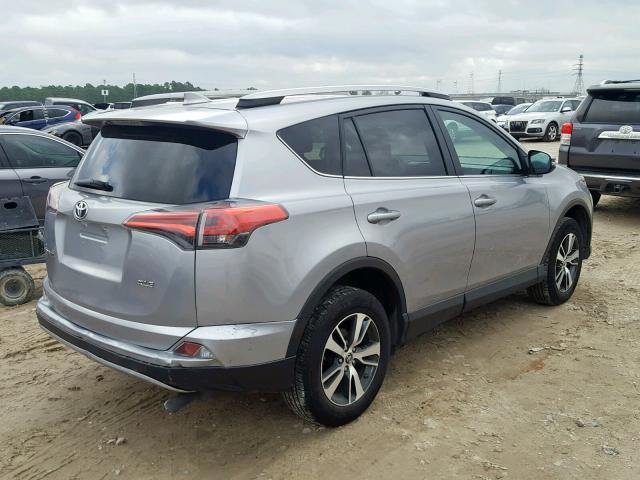 2T3WFREV1JW414113 - 2018 TOYOTA RAV4 ADVEN SILVER photo 4