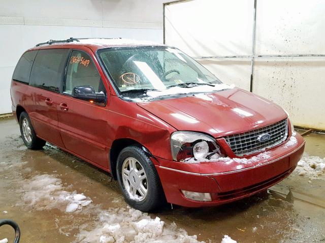 2FMDA52274BA25911 - 2004 FORD FREESTAR S MAROON photo 1