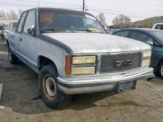 2GTGC29K0M1507416 - 1991 GMC SIERRA C25 BLUE photo 1