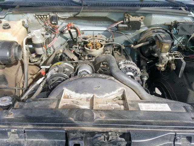 2GTGC29K0M1507416 - 1991 GMC SIERRA C25 BLUE photo 7