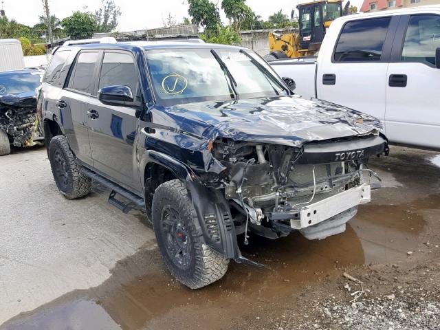 JTEBU5JR7J5507324 - 2018 TOYOTA 4RUNNER SR BLACK photo 1