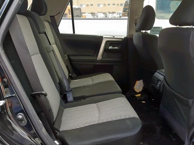 JTEBU5JR7J5507324 - 2018 TOYOTA 4RUNNER SR BLACK photo 6