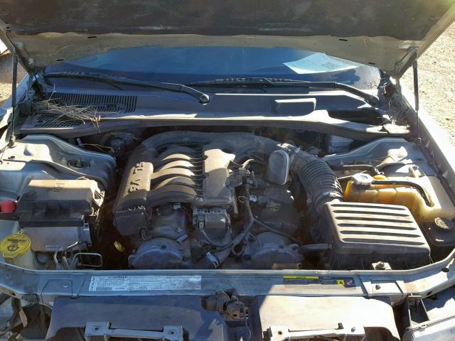 2C3KA53G76H354814 - 2006 CHRYSLER 300 TOURIN GRAY photo 7