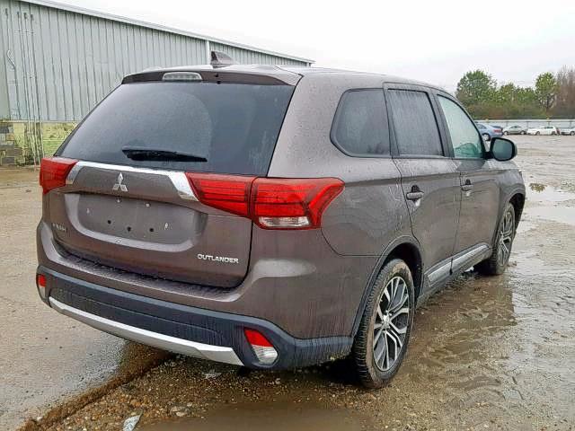 JA4AD2A36HZ015665 - 2017 MITSUBISHI OUTLANDER BROWN photo 4