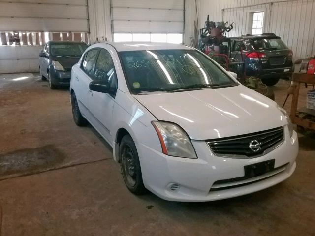 3N1AB6AP7BL633455 - 2011 NISSAN SENTRA 2.0 WHITE photo 1