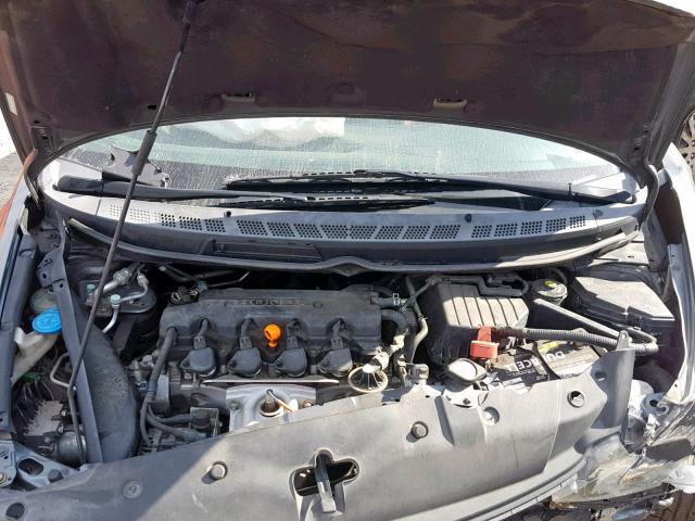 1HGFA169X9L029800 - 2009 HONDA CIVIC EXL GRAY photo 7