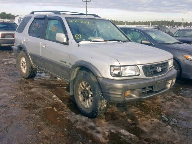 4S6DM58W214404782 - 2001 HONDA PASSPORT E SILVER photo 1