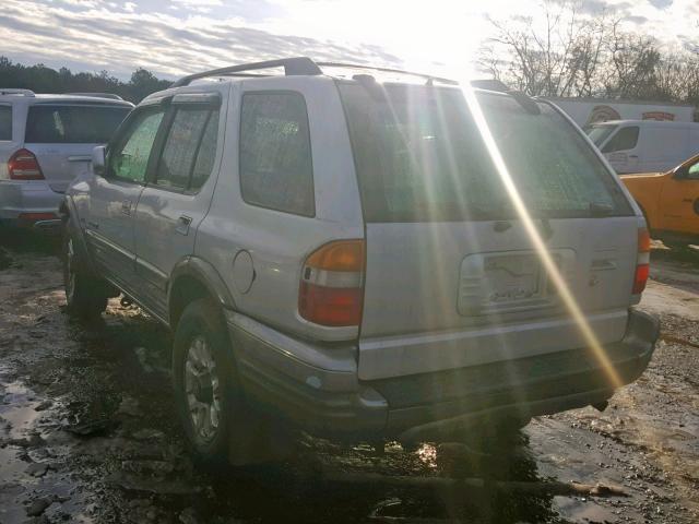 4S6DM58W214404782 - 2001 HONDA PASSPORT E SILVER photo 3