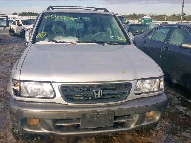 4S6DM58W214404782 - 2001 HONDA PASSPORT E SILVER photo 7