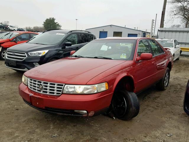 1G6KS54YX2U250747 - 2002 CADILLAC SEVILLE SL BURGUNDY photo 2