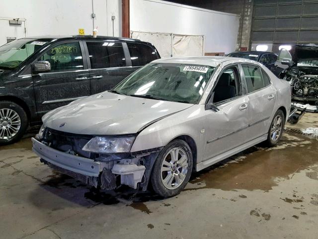 YS3FD46Y071132630 - 2007 SAAB 9-3 2.0T SILVER photo 2