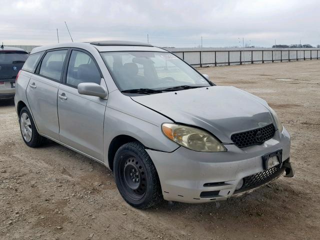 2T1KR32E53C031635 - 2003 TOYOTA MATRIX XR SILVER photo 1