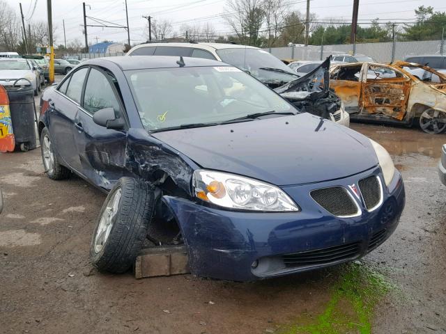 1G2ZH57N794147361 - 2009 PONTIAC G6 GT BLUE photo 1