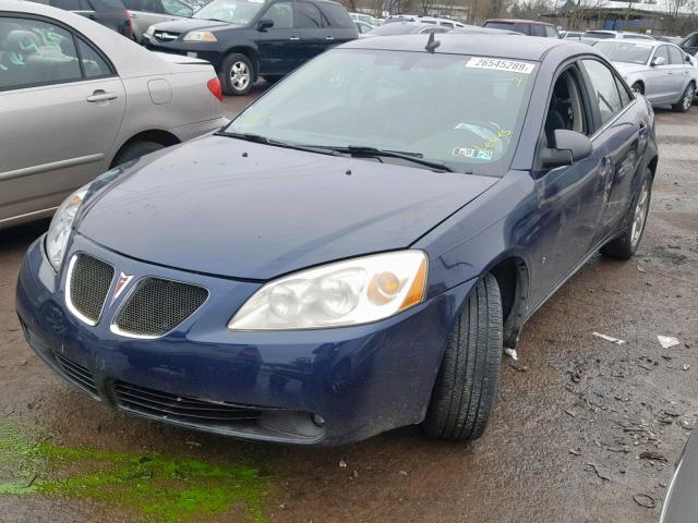 1G2ZH57N794147361 - 2009 PONTIAC G6 GT BLUE photo 2