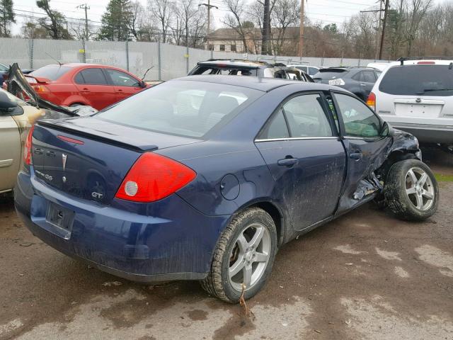 1G2ZH57N794147361 - 2009 PONTIAC G6 GT BLUE photo 4