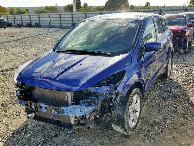 1FMCU0G71FUA49161 - 2015 FORD ESCAPE SE BLUE photo 2