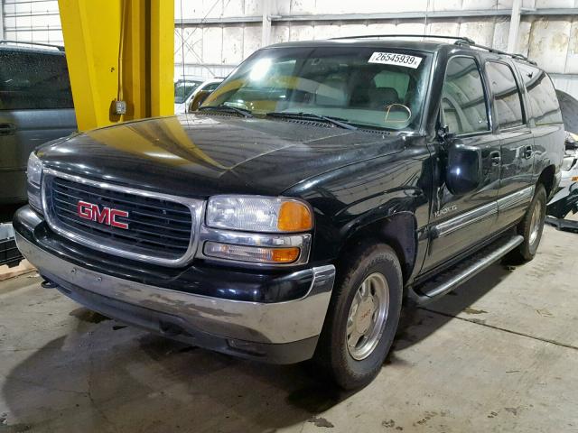 3GKFK16T1YG210775 - 2000 GMC YUKON XL K BLACK photo 2