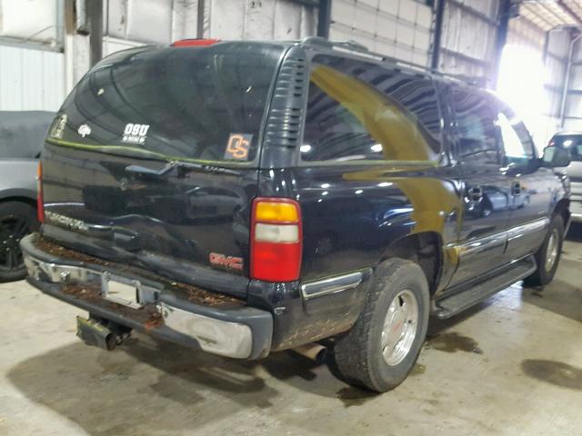 3GKFK16T1YG210775 - 2000 GMC YUKON XL K BLACK photo 4