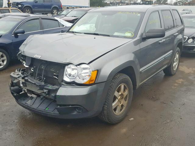 1J8GR48K58C115665 - 2008 JEEP GRAND CHER GRAY photo 2