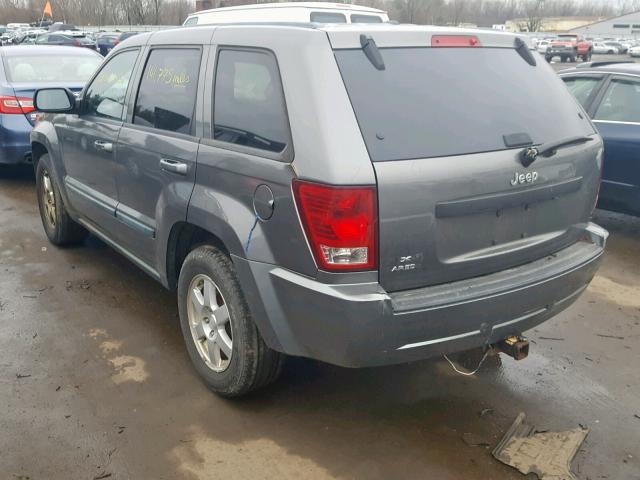 1J8GR48K58C115665 - 2008 JEEP GRAND CHER GRAY photo 3