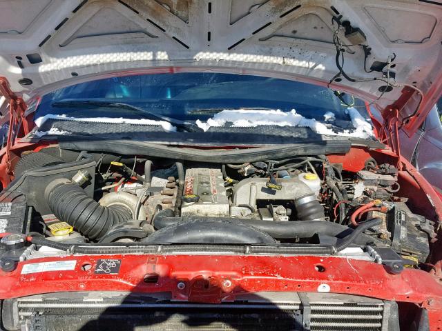 3B7KF236XXG202143 - 1999 DODGE RAM 2500 RED photo 7