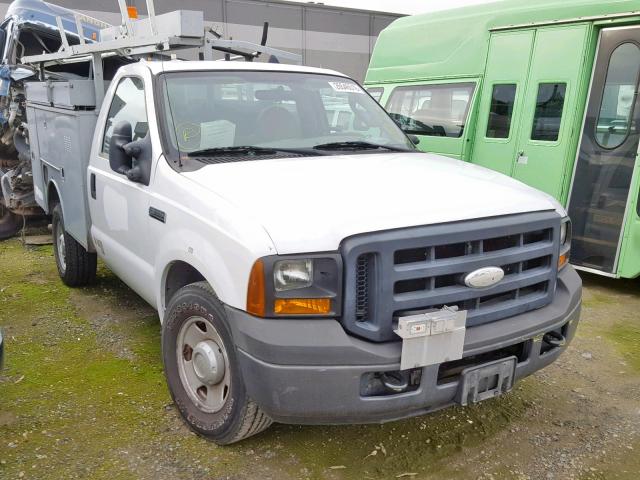 1FDSF30596EC12178 - 2006 FORD F350 SRW S WHITE photo 1