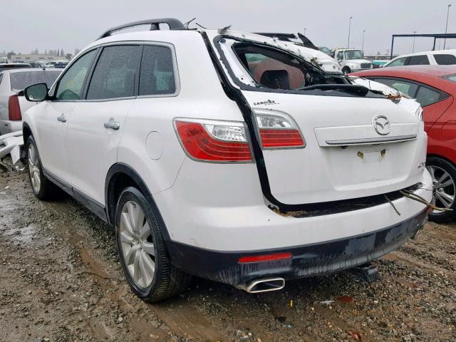 JM3TB3MV6A0206396 - 2010 MAZDA CX-9 WHITE photo 3