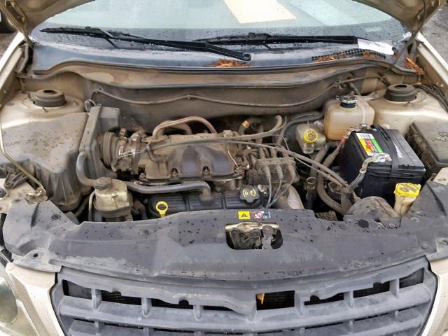 2C4GM48L75R424216 - 2005 CHRYSLER PACIFICA GOLD photo 7