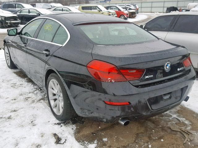 WBA6B8C51ED452921 - 2014 BMW 640 XI BLACK photo 3